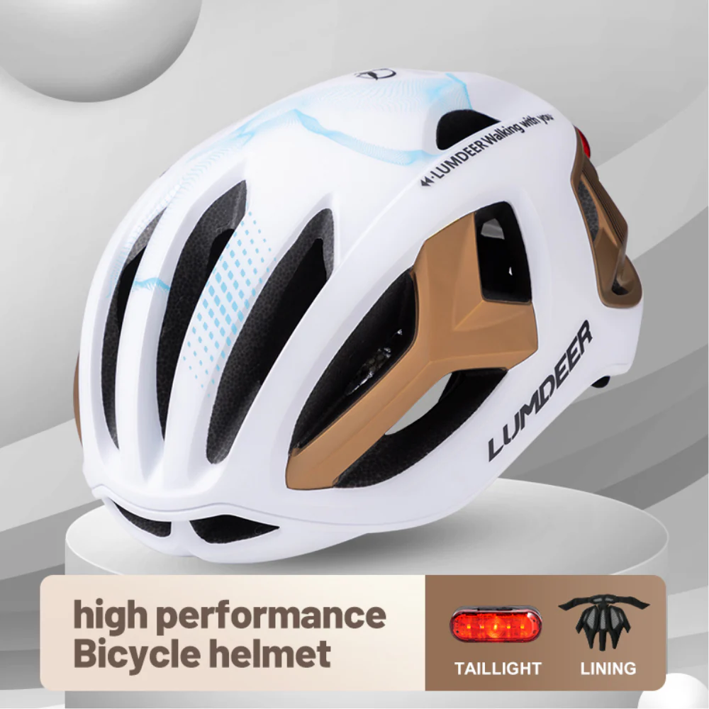 Unisex Magnetic Taillight Bike Helmet - Image 6